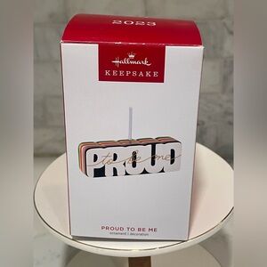 Hallmark 2023 Keepsake Proud to Be Me Porcelain Christmas Ornament New with Box‎